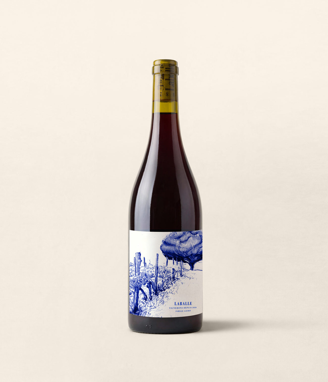 Laballe Branding — Wine Range Label design 2 | Direction artistique IA Ra1ael